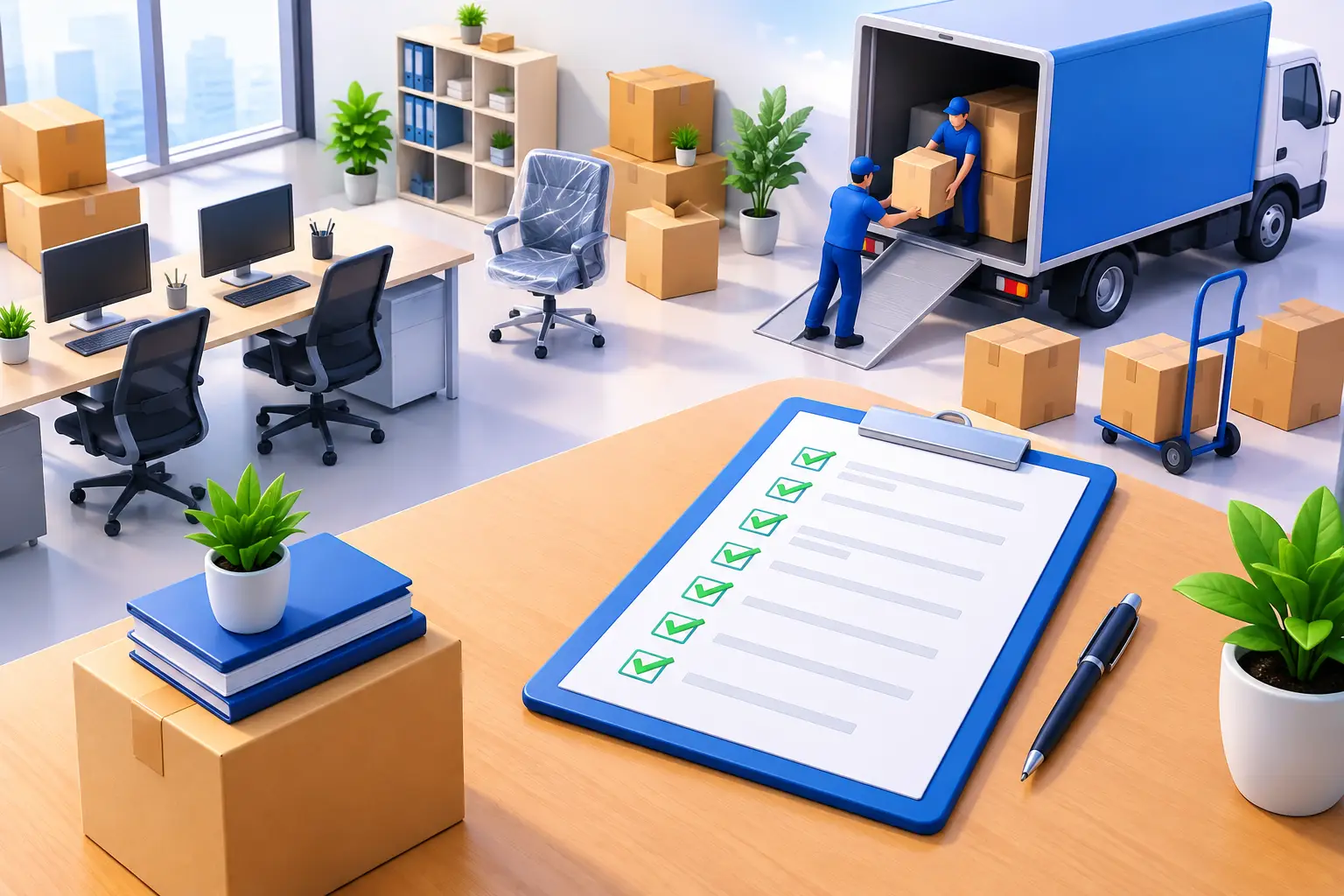 Ofis Taşımasında Kritik Kontrol Listesi: 12 Adım